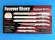 Forever Sharp Platinum Series Surgical Stainless Steel Knives Set of 8