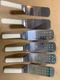 Lot of 6 Dexter Russell PS286-8 Sani-Safe Spatula 8 x 3 Stainless White