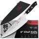 Dalstrong Shogun Elite 8 Gyuto Damascus Chef Knife AUS-10V Steel