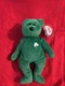 Ty Beanie Babies Erin Key Clip Vintage Irish Bear with Tags