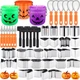 48 Pcs Halloween Pumpkin Carving Kit Pumpkin Carving Tools 24 Pcs Stainless S...