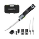 WORKPRO 12V Cordless Electric Fillet Knife with 8'' and 10'' Razor-Sharp Blad...
