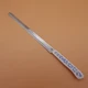 Vintage Household Japan Slicing Knife 9.5" Blade Surgical Steel Blue Flower MCM