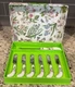 PORTMEIRION Botanic Garden 1 Cheese Knife and 6 Spreaders BG1108 NIB Free Ship