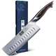 HOSHANHO 7 Inch Nakiri Knife, Japanese High Carbon Stainless Steel Chef Knife...