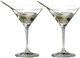 Riedel Cocktail Glass Pair Set Vinum Martini 130ml 6416/77