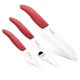 Kyocera Genuine 3 Piece Ceramic Knife Set - 6 Chef 5 Serrated Paring