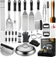 46PC Griddle Accessories Set for Flat Top Grill or Outdoor Grill Father's Day