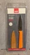 Kuhn Rikon Colori Non-Stick Straight Paring Knife with Safety Sheath 4 inch