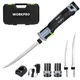 WORKPRO 12V Cordless Electric Fillet Knife with 8'' and 10'' Razor-Sharp Blad...