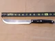 Vintage CUTCO 1722 KD, 8" Butcher Knife W/ Brown Swirl Scales