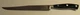 J A HENCKELS FORGED 8" Blade SLICING KNIFE 12 3/4" Long Stainless Steel GUC