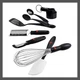 OXO Kitchen Tool Set 17pc Culinary and Utensil Utensils Nylon Adult Cooking