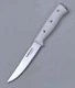 Cuisinart CLASSIC 4.5" STEAK Knife w/ HIGH-CARBON Steel Blade & WHITE Handle