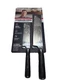 Bobby Flay 2pc Santoku Knife Set 5 & 7" Stainless Steel Hand Sharpened Ergonomic