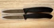 Victorinox Paring Knife 3.5in Black Swiss Made 6.7603 SET OF 2