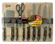 11 - pc. Chef Valley Cutlery Set with Cutting Board