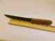 Dexter USA 6 inch Stiff Stainless Boning  Knife 1376R Wood Handle Finger Guard