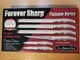 Forever Sharp Platinum Series 8-Piece Knife Set, Surgical Stainless Steel New