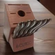 Vintage CUTCO 1059 Serrated Steak Knife Set 6-Piece w/ CUTCO Knife Block