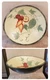 Lg. Huge wood bowl country kitchen old paint decor fruit 17-1/2" 16-3/4" antique