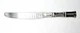 Fortessa Royal Pacific 18/10 Stainless Steel Flatware Solid Handle Knife 1 Piece