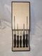 VTG 5 Piece CUTCO Knife Set  #1720-1721-1724-1726-1729 Wall Hanger READ