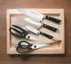 SCHMIDT BROS. 10pc. Chef Choice Knife & Shear Combo Set German Stainless Steel 