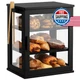 WOWLIVE Black Bread Box for Kitchen Countertop, Large 3 Layers Bread Storage Con