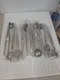 11 Mercer Culinary Straight Precision Plus Stainless Steel Plating Tongs 10"