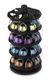 EVERIE Rotary Coffee Pod Capsules Carousel Holder Organizer Compatible with 40 N