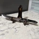 Vintage Cutco 1722 JD Knife 3 Rivet Black Handle Made in USA, Needs Refreshing