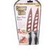 Tekno 2 Copper Knives NIP Stainless Steel Copper Coating. Never Needs Sharpening
