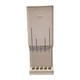 CUTCO Knife Holder #1742 Off White Plastic 5 Slots Drawer / Wall Mount 