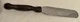 Vintage Cutco No. 28 Spatula Knife Spreader Icing Brown/Orange Swirl Handle