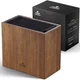 ENOKING XXL Acacia Wood Knife Holder &ndash; Large Universal Knife Block with Bl