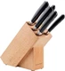 Scanpan 6 Piece Classic Block Cutlery Set, Bamboo