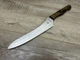 Vintage 400C Gold 3 Stainless Steel Wood Handle Sushi Carving Knife Japan