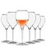 Oneida KAREN MACNEIL FLAVOR FIRST Set of 6 Crisp & Fresh Wine Glasses NEW