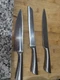SET OF 3 Utopia Kitchen Knife Stainless Steel Chef Butcher Knives