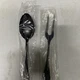 Hudson Flatware 2 Piece Serving Set ( Stone Wash Silver)