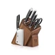 Cangshan L Series 1027112 German Steel Forged 7-Piece Cleaver Knife Block Set...