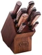 Case Cutlery Kitchen Set Knifes Polish Finish Blade Walnut Handle - 10249