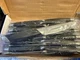 12ct Bon Chef S936 Gaucho Steak Knife 5" Solid Stainless Steel Blade Pointed Tip