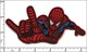 20 Pcs Embroidered Iron on patches Spideman Super Hero 5.31"x2.5" AP012dH