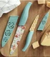 The Pioneer Woman Breezy Blossom 2-Piece Chef & Paring Knife Set With Sheath 