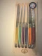 Jean Dubost Laguiole 6-piece Steak Knives - Bold Colored 9, Black,Blue 