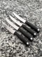 Wusthof Silverpoint 4041/13cm 5" Steak Knives Set Of 4 Solingen Germany