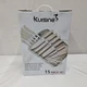 Kuisine 15 Piece Stainless Steel Knife Block Set W/ Built-In Sharpener, Ivory
