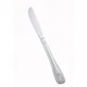 Winco Toulouse Mirror Dinner Knives Flatware , 18/0 Stainless Steel, Set of 12